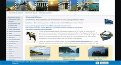 Desktop Screenshot of griechenlandreise.org